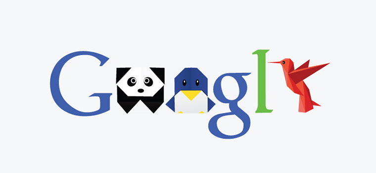 Google panda, pingvin és kolbiri doodle egyben