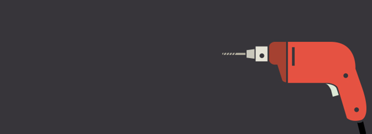 fúrógép illusztráció