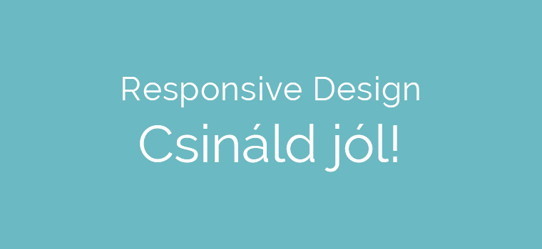 Reszponzívan jól