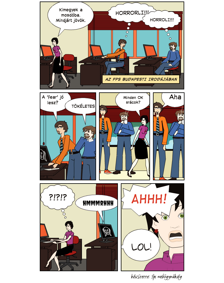 horrorli képregény