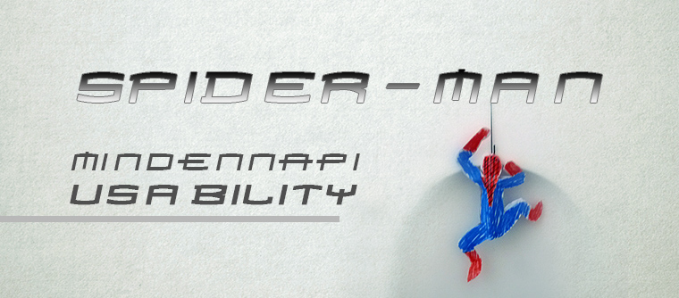 Pókember ahol tud segít!