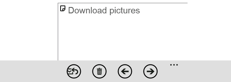 Windows Phone mail screenshot
