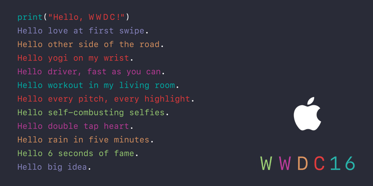 2016 Apple WWDC