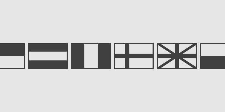 Nyelv- és régióválasztók tervezése