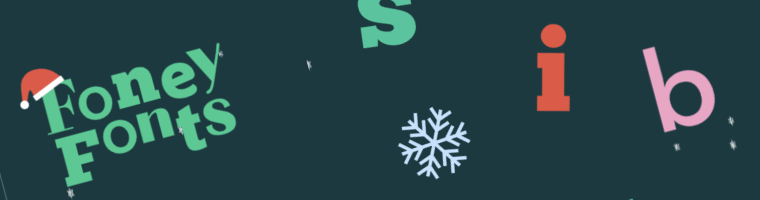 Foney Fonts